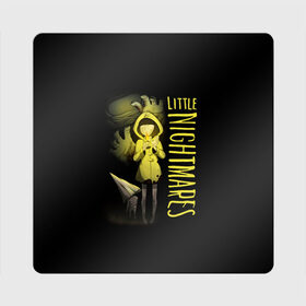 Магнит виниловый Квадрат с принтом Little Nightmares в Белгороде, полимерный материал с магнитным слоем | размер 9*9 см, закругленные углы | little nightmares | little nightmares 2 | игра | литл нигмарес | литл нигмарес 2 | литл нигхтмарес | литл нигхтмарес 2 | ужас | хоррор