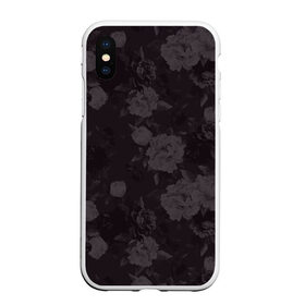 Чехол для iPhone XS Max матовый с принтом Flowers girl низ в Белгороде, Силикон | Область печати: задняя сторона чехла, без боковых панелей | 8 марта | лучшая в мире | мама | подарок | подарок женщине | подарок любимым | подарок на 8 марта | самая лучшая  в мире | семья