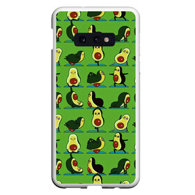 Чехол для Samsung S10E с принтом Авокадо | Зарядка в Белгороде, Силикон | Область печати: задняя сторона чехла, без боковых панелей | avocado | food | fruit | pattern | vegan | vegetarian | авокадо | веган | вегетарианство | еда | зарядка | зелёная | паттерн | правильное питание | спорт | физра | фрукт | фрукты