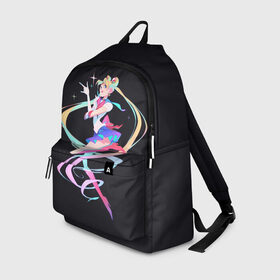 Рюкзак 3D с принтом Sailor Moon Сейлор Мун в Белгороде, 100% полиэстер | лямки с регулируемой длиной, сверху петелька, чтобы рюкзак можно было повесить на вешалку. Основное отделение закрывается на молнию, как и внешний карман. Внутри два дополнительных кармана, один из которых закрывается на молнию. По бокам два дополнительных кармашка | anime | sailor moon | аниме | анимэ | венера | луна | лунная призма | марс | сейлор мун | серебрянное тысячелетие | серенити | сэйлор | усаги цукино | чиби мун | эндимион