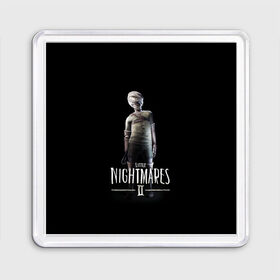 Магнит 55*55 с принтом Little Nightmares 2 в Белгороде, Пластик | Размер: 65*65 мм; Размер печати: 55*55 мм | little nightmares | little nightmares 2 | игра | литл нигмарес | литл нигмарес 2 | литл нигхтмарес | литл нигхтмарес 2 | ужас | хоррор