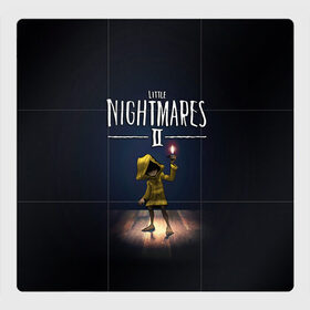 Магнитный плакат 3Х3 с принтом Little Nightmares 2 пламя в Белгороде, Полимерный материал с магнитным слоем | 9 деталей размером 9*9 см | little nightmares | little nightmares 2 | игра | литл нигмарес | литл нигмарес 2 | литл нигхтмарес | литл нигхтмарес 2 | ужас | хоррор