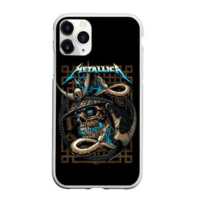 Чехол для iPhone 11 Pro матовый с принтом METALLICA в Белгороде, Силикон |  | band | hardcore | metall | music | punk | rock | samurai | skull | usa | батька | джеймс | кирк | ларс | металлика | метла | музыка | рок | самурай | сша | трухильо | ульрих | хэви метал | хэммет | хэтфилд | череп
