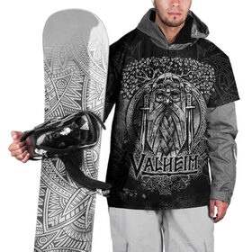 Накидка на куртку 3D с принтом Valheim в Белгороде, 100% полиэстер |  | valheim | viking | валхейм | викинги | игры