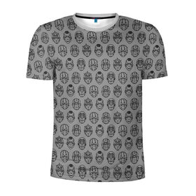 Мужская футболка 3D спортивная с принтом Maelstrom в Белгороде, 100% полиэстер с улучшенными характеристиками | приталенный силуэт, круглая горловина, широкие плечи, сужается к линии бедра | gang | банда | киберпанк | мальстрем | модификации | пирсинг