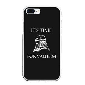 Чехол для iPhone 7Plus/8 Plus матовый с принтом Its time for Valheim в Белгороде, Силикон | Область печати: задняя сторона чехла, без боковых панелей | Тематика изображения на принте: elder | loki | odin | the | thor | valheim | биврёст | валхейм | вальхейм | викинги | всеотец | дракар | древний | древо | ётун | йотун | локи | мира | один | тор | фенир | хель | черный лес | эйктюр