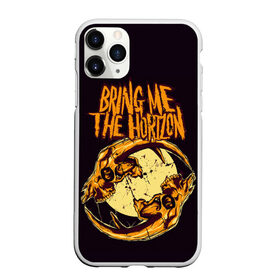 Чехол для iPhone 11 Pro матовый с принтом BRING ME THE HORIZON в Белгороде, Силикон |  | band | bring me the horizon | hardcore | metal | music | punk | rock | skull | бринги | группа | метал | музыка | панк | рок | череп