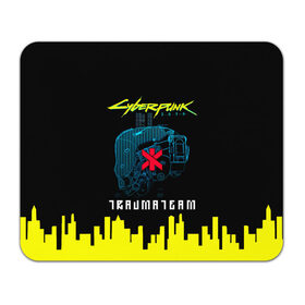 Коврик для мышки прямоугольный с принтом TRAUMA TEAM Cyberpunk 2077 в Белгороде, натуральный каучук | размер 230 х 185 мм; запечатка лицевой стороны | cyberpunk 2077 | hacker | maelstrom | militech | quadra | samurai | sci fi | technology | trauma team | v | будущее | игра | иероглифы | киану ривз | кибер | киберпанк | киборг | киборги | корпорация | лого | милитек | панк | роботы | самурай | т