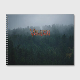 Альбом для рисования с принтом Valheim в Белгороде, 100% бумага
 | матовая бумага, плотность 200 мг. | forest | ragnarok | rust | valhalla | valheim | viking | валхейм | вальгалла | вальхейм | варяг | викинг | викинги | выживалка | игра | лес | лесной | рагнарёк | раст | туман