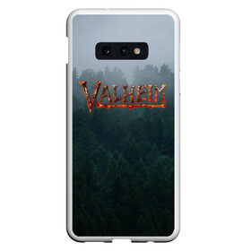 Чехол для Samsung S10E с принтом Valheim в Белгороде, Силикон | Область печати: задняя сторона чехла, без боковых панелей | forest | ragnarok | rust | valhalla | valheim | viking | валхейм | вальгалла | вальхейм | варяг | викинг | викинги | выживалка | игра | лес | лесной | рагнарёк | раст | туман