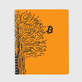 Тетрадь с принтом BITCOIN TREE | БИТКОИН (Z) в Белгороде, 100% бумага | 48 листов, плотность листов — 60 г/м2, плотность картонной обложки — 250 г/м2. Листы скреплены сбоку удобной пружинной спиралью. Уголки страниц и обложки скругленные. Цвет линий — светло-серый
 | binance coin | bitcoin | blockchain | btc | cardano | crypto | ethereum | litecoin | polkadot | tether | xrp | биткоин | блокчейн | валюта | деньги | криптовалюта | майнер | майнинг | цифровая валюта | цифровое золото | эфир
