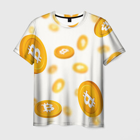 Мужская футболка 3D с принтом BITCOIN КРИПТОВАЛЮТА | CRYPTOCURRENCIES (Z) в Белгороде, 100% полиэфир | прямой крой, круглый вырез горловины, длина до линии бедер | binance coin | bitcoin | blockchain | btc | cardano | crypto | ethereum | litecoin | polkadot | tether | xrp | биткоин | блокчейн | валюта | деньги | криптовалюта | майнер | майнинг | цифровая валюта | цифровое золото | эфир