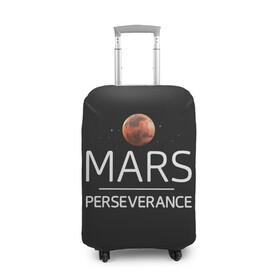 Чехол для чемодана 3D с принтом Марс в Белгороде, 86% полиэфир, 14% спандекс | двустороннее нанесение принта, прорези для ручек и колес | elon | helicopter | mars | musk | nasa. ingenuity | perseverance | rover | вертолет | изобретательность | илон | марс | марсоход | маск | наса | настойчивость