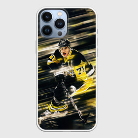 Чехол для iPhone 13 Pro Max с принтом ЕВГЕНИЙ МАЛКИН в Белгороде,  |  | 71 | gino | hockey | ice | malkin | nhl | pitsburg | sport | usa | winter | джино | евгений | малкин | нхл | пингвинз | питсбург | спорт | хоккей