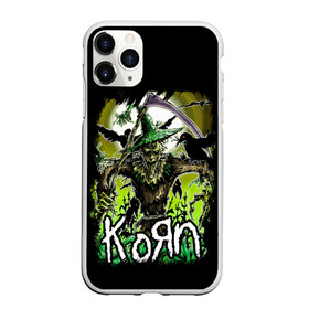 Чехол для iPhone 11 Pro матовый с принтом KoЯn в Белгороде, Силикон |  | band | davies | grunge | hardcore | korn | metal | music | punk | rock | usa | гранж | группа | корн | кукуруза | метал | музыка | панк | рок | сша