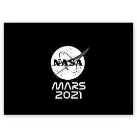 Поздравительная открытка с принтом NASA Perseverance в Белгороде, 100% бумага | плотность бумаги 280 г/м2, матовая, на обратной стороне линовка и место для марки
 | 2020 | 2021 | 21б | elon | mars | musk | nasa | perseverance | space | spacex | илон | космос | марс | марсоход | маск | наса | настойчивый