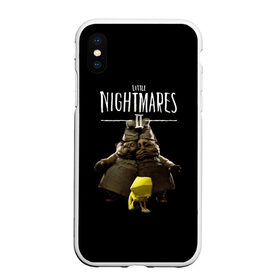 Чехол для iPhone XS Max матовый с принтом Little Nightmares 2 близнецы в Белгороде, Силикон | Область печати: задняя сторона чехла, без боковых панелей | Тематика изображения на принте: little nightmares | little nightmares 2 | игра | литл нигмарес | литл нигмарес 2 | литл нигхтмарес | литл нигхтмарес 2 | ужас | хоррор | шестая