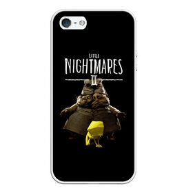 Чехол для iPhone 5/5S матовый с принтом Little Nightmares 2 близнецы в Белгороде, Силикон | Область печати: задняя сторона чехла, без боковых панелей | Тематика изображения на принте: little nightmares | little nightmares 2 | игра | литл нигмарес | литл нигмарес 2 | литл нигхтмарес | литл нигхтмарес 2 | ужас | хоррор | шестая