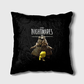 Подушка 3D с принтом Little Nightmares 2 близнецы в Белгороде, наволочка – 100% полиэстер, наполнитель – холлофайбер (легкий наполнитель, не вызывает аллергию). | состоит из подушки и наволочки. Наволочка на молнии, легко снимается для стирки | little nightmares | little nightmares 2 | игра | литл нигмарес | литл нигмарес 2 | литл нигхтмарес | литл нигхтмарес 2 | ужас | хоррор | шестая