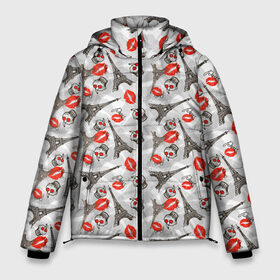 Мужская зимняя куртка 3D с принтом 8 марта в Белгороде, верх — 100% полиэстер; подкладка — 100% полиэстер; утеплитель — 100% полиэстер | длина ниже бедра, свободный силуэт Оверсайз. Есть воротник-стойка, отстегивающийся капюшон и ветрозащитная планка. 

Боковые карманы с листочкой на кнопках и внутренний карман на молнии. | 8 марта | афродита | весна | влюбленность | жена | женский день | красота | купидон | любимая | любовь | мама | отношения | подарок девушке | подарок маме | подруга | половинка | поцелуй | праздник