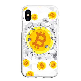 Чехол для iPhone XS Max матовый с принтом БИТКОИН | BITCOIN в Белгороде, Силикон | Область печати: задняя сторона чехла, без боковых панелей | bitcoin | blockchain | btc | cardano | crypto | ethereum | polkadot | tether | xrp | бинанс | биткоин | блокчейн | валюта | деньги | криптовалюта | майнер | майнинг | цифровая валюта | цифровое золото | эфир