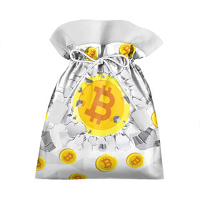 Подарочный 3D мешок с принтом БИТКОИН | BITCOIN в Белгороде, 100% полиэстер | Размер: 29*39 см | Тематика изображения на принте: bitcoin | blockchain | btc | cardano | crypto | ethereum | polkadot | tether | xrp | бинанс | биткоин | блокчейн | валюта | деньги | криптовалюта | майнер | майнинг | цифровая валюта | цифровое золото | эфир