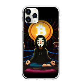 Чехол для iPhone 11 Pro матовый с принтом БИТКОИН | BITCOIN в Белгороде, Силикон |  | Тематика изображения на принте: bitcoin | blockchain | btc | cardano | crypto | ethereum | polkadot | tether | xrp | бинанс | биткоин | блокчейн | валюта | деньги | криптовалюта | майнер | майнинг | цифровая валюта | цифровое золото | эфир