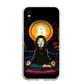 Чехол для iPhone XS Max матовый с принтом БИТКОИН | BITCOIN в Белгороде, Силикон | Область печати: задняя сторона чехла, без боковых панелей | bitcoin | blockchain | btc | cardano | crypto | ethereum | polkadot | tether | xrp | бинанс | биткоин | блокчейн | валюта | деньги | криптовалюта | майнер | майнинг | цифровая валюта | цифровое золото | эфир