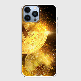 Чехол для iPhone 13 Pro Max с принтом БИТКОИН ЗОЛОТО | BITCOIN GOLD в Белгороде,  |  | bitcoin | blockchain | btc | cardano | crypto | ethereum | polkadot | tether | xrp | бинанс | биткоин | блокчейн | валюта | деньги | криптовалюта | майнер | майнинг | цифровая валюта | цифровое золото | эфир