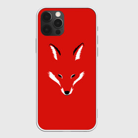 Чехол для iPhone 12 Pro Max с принтом Fox minimalism в Белгороде, Силикон |  | animal | beast | face | fox | minimalism | muzzle | red | животное | зверь | красная | красный | лиса | лисы | лицо | минимализм