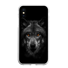 Чехол для iPhone XS Max матовый с принтом Evil Wolf в Белгороде, Силикон | Область печати: задняя сторона чехла, без боковых панелей | animal | beast | dark | darkness | evil | moon | nigth | tegunvteg | werwolf | wild | wolf | вервольф | вой | волк | волки | волчара | дикий | животное | зверь | клык | клыки | луна | ночь | оборотень | полнолуние