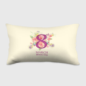 Подушка 3D антистресс 8 Марта: в Белгороде, наволочка — 100% полиэстер, наполнитель — вспененный полистирол | состоит из подушки и наволочки на молнии | 8 march | 8 марта | flowers | женский день | цветы