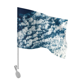 Флаг для автомобиля с принтом Облака маслом в Белгороде, 100% полиэстер | Размер: 30*21 см | abstract | clouds | nature | sky | sunday | абстракция | белые облака | в небе | высота | закат | краски | небеса | небо | облака | облако | орнамент | пейзаж | погода | природа | рассвет | синее небо | солнечный день