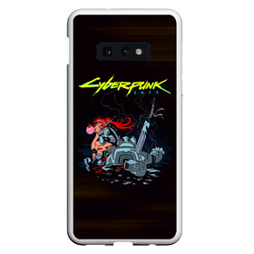 Чехол для Samsung S10E с принтом Cyberpunk 2077 киберубийство в Белгороде, Силикон | Область печати: задняя сторона чехла, без боковых панелей | cyberpunk 2077 | hacker | maelstrom | militech | quadra | samurai | sci fi | technology | trauma team | v | будущее | игра | иероглифы | киану ривз | кибер | киберпанк | киборг | киборги | корпорация | лого | милитек | панк | роботы | самурай | т