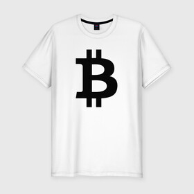 Мужская футболка хлопок Slim с принтом БИТКОИН | BITCOIN в Белгороде, 92% хлопок, 8% лайкра | приталенный силуэт, круглый вырез ворота, длина до линии бедра, короткий рукав | bitcoin | blockchain | btc | cardano | crypto | ethereum | polkadot | tether | xrp | бинанс | биткоин | блокчейн | валюта | деньги | криптовалюта | майнер | майнинг | цифровая валюта | цифровое золото | эфир
