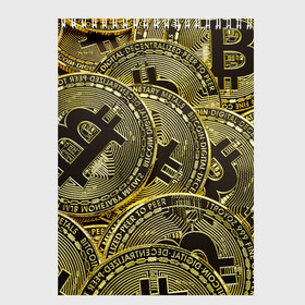 Скетчбук с принтом БИТКОИНЫ МОНЕТЫ в Белгороде, 100% бумага
 | 48 листов, плотность листов — 100 г/м2, плотность картонной обложки — 250 г/м2. Листы скреплены сверху удобной пружинной спиралью | bitcoin | blockchain | btc | cardano | crypto | ethereum | polkadot | tether | xrp | бинанс | биткоин | блокчейн | валюта | деньги | криптовалюта | майнер | майнинг | цифровая валюта | цифровое золото | эфир