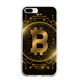 Чехол для iPhone 7Plus/8 Plus матовый с принтом ЗОЛОТОЙ БИТКОИН в Белгороде, Силикон | Область печати: задняя сторона чехла, без боковых панелей | bitcoin | blockchain | btc | cardano | crypto | ethereum | polkadot | tether | xrp | бинанс | биткоин | блокчейн | валюта | деньги | криптовалюта | майнер | майнинг | цифровая валюта | цифровое золото | эфир