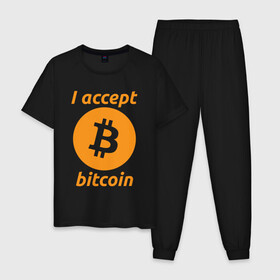 Мужская пижама хлопок с принтом BITCOIN CRYPTOCURRENCE (Z) в Белгороде, 100% хлопок | брюки и футболка прямого кроя, без карманов, на брюках мягкая резинка на поясе и по низу штанин
 | binance coin | bitcoin | blockchain | btc | cardano | crypto | ethereum | litecoin | polkadot | tether | xrp | биткоин | блокчейн | валюта | деньги | криптовалюта | майнер | майнинг | цифровая валюта | цифровое золото | эфир