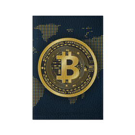 Обложка для паспорта матовая кожа с принтом БИТКОИН | BITCOIN в Белгороде, натуральная матовая кожа | размер 19,3 х 13,7 см; прозрачные пластиковые крепления | Тематика изображения на принте: bitcoin | blockchain | btc | cardano | crypto | ethereum | polkadot | tether | xrp | бинанс | биткоин | блокчейн | валюта | деньги | криптовалюта | майнер | майнинг | цифровая валюта | цифровое золото | эфир