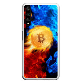 Чехол для Honor 20 с принтом БИТКОИН | BITCOIN FIRE в Белгороде, Силикон | Область печати: задняя сторона чехла, без боковых панелей | bitcoin | blockchain | btc | cardano | crypto | ethereum | polkadot | tether | xrp | бинанс | биткоин | блокчейн | валюта | деньги | криптовалюта | майнер | майнинг | цифровая валюта | цифровое золото | эфир