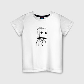 Детская футболка хлопок с принтом Little Nightmares 2 в Белгороде, 100% хлопок | круглый вырез горловины, полуприлегающий силуэт, длина до линии бедер | Тематика изображения на принте: little nightmares 2 | герой | игра | литл найтмер | персонаж