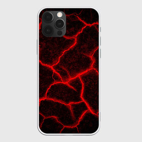 Чехол для iPhone 12 Pro Max с принтом ЛАВА | ЛАВОВЫЕ ТРЕЩИНЫ | LAVA в Белгороде, Силикон |  | burnin | fire | flame | grunge | lava | lawa | гранж | земля | красная | красный | лава | неон | неоновая | огонь | паттерн | пламя | плита | плиты | природа | текстура | текстуры | трещины