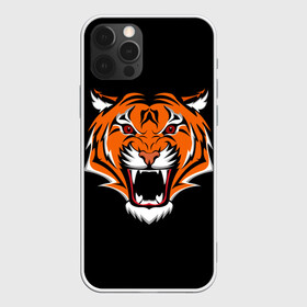 Чехол для iPhone 12 Pro Max с принтом ТИГР оскал в Белгороде, Силикон |  | animal | beast | cat | cute | fluffy | hunter | lion | lion cub | lion king | mane | predator | red | tail | tiger | yellow | большая кошка | голова тигра | грива | животное | зверь | король лев | кот | милый | охотник | пушистый | тигр | тиг