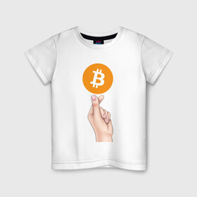Детская футболка хлопок с принтом BITCOIN LOVE | БИТКОИН (Z) в Белгороде, 100% хлопок | круглый вырез горловины, полуприлегающий силуэт, длина до линии бедер | Тематика изображения на принте: binance coin | bitcoin | blockchain | btc | cardano | crypto | ethereum | litecoin | polkadot | tether | xrp | биткоин | блокчейн | валюта | деньги | криптовалюта | майнер | майнинг | цифровая валюта | цифровое золото | эфир