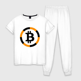Женская пижама хлопок с принтом БИТКОИН | BITCOIN (Z) в Белгороде, 100% хлопок | брюки и футболка прямого кроя, без карманов, на брюках мягкая резинка на поясе и по низу штанин | binance coin | bitcoin | blockchain | btc | cardano | crypto | ethereum | litecoin | polkadot | tether | xrp | биткоин | блокчейн | валюта | деньги | криптовалюта | майнер | майнинг | цифровая валюта | цифровое золото | эфир