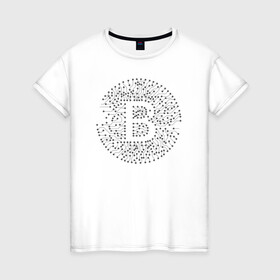 Женская футболка хлопок с принтом БИТКОИН | BITCOIN (Z) в Белгороде, 100% хлопок | прямой крой, круглый вырез горловины, длина до линии бедер, слегка спущенное плечо | binance coin | bitcoin | blockchain | btc | cardano | crypto | ethereum | litecoin | polkadot | tether | xrp | биткоин | блокчейн | валюта | деньги | криптовалюта | майнер | майнинг | цифровая валюта | цифровое золото | эфир