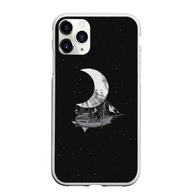 Чехол для iPhone 11 Pro матовый с принтом Moon Ship в Белгороде, Силикон |  | drift | drifting | float | floating | galaxy | milky | moon | planet | ship | space | spaceship | star | suit | surfing | to | travel | way | галактика | дрейф | звезда | корабль | космический | космонавт | космос | луна | млечный | планета | путешествие 