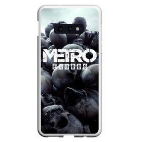 Чехол для Samsung S10E с принтом Metro Exodus в Белгороде, Силикон | Область печати: задняя сторона чехла, без боковых панелей | 2033 | exodus | metro | metro 2033 | metro exodus | stalker | апокалипсис | диггер | дигеры | метро | разрушка | эпидемия