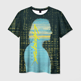 Мужская футболка 3D с принтом Cyberpunk 2077 | Джонни в Белгороде, 100% полиэфир | прямой крой, круглый вырез горловины, длина до линии бедер | Тематика изображения на принте: cyberpunk | cyberpunk 2077 | johnny silverhand | джонни сильверхенд | киберпанк | киберпанк 2077