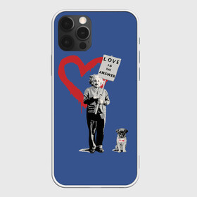 Чехол для iPhone 12 Pro Max с принтом Любовь это ответ | Banksy в Белгороде, Силикон |  | art | banksy | street art | арт | бэнкси | граффити | со смыслом | сосмыслом | стритарт